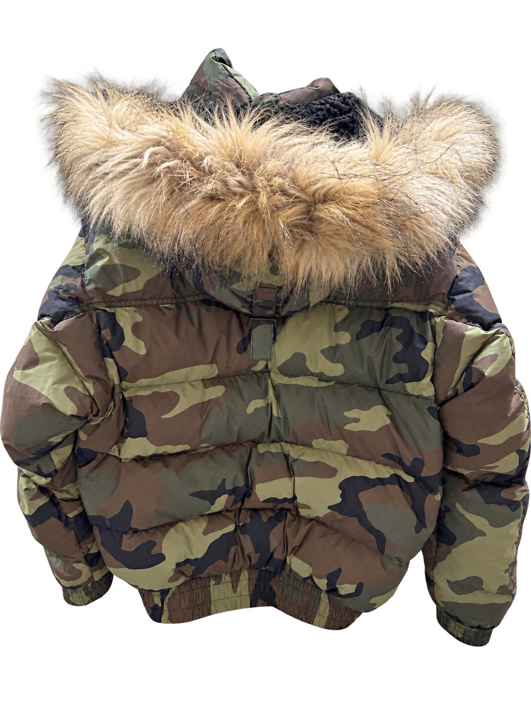 Supreme Facemask 700-Fill Down Puffer Jacket "Woodland Camo"