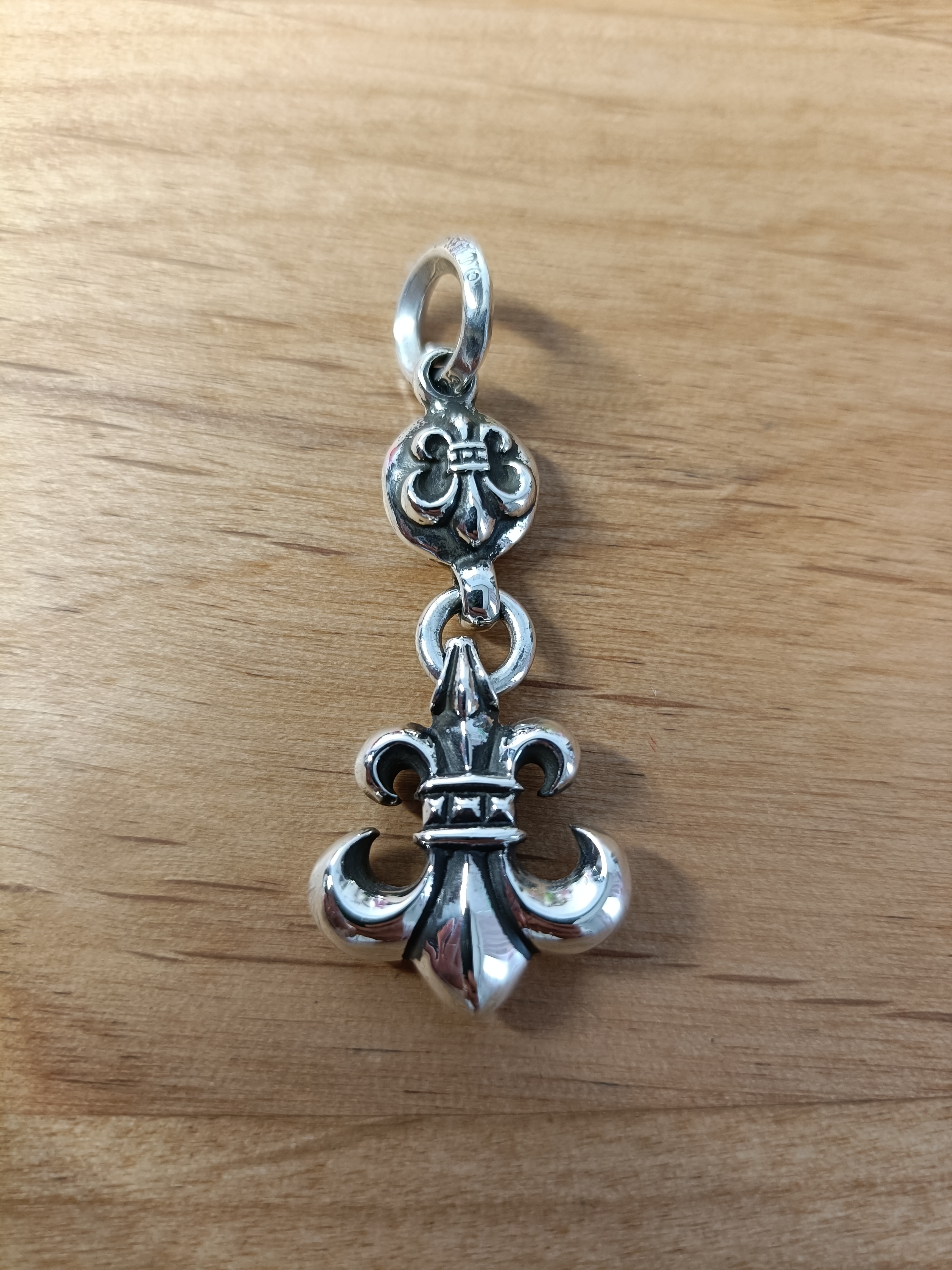 Chrome Hearts 1 Ball BS Flare Charm "Silver"