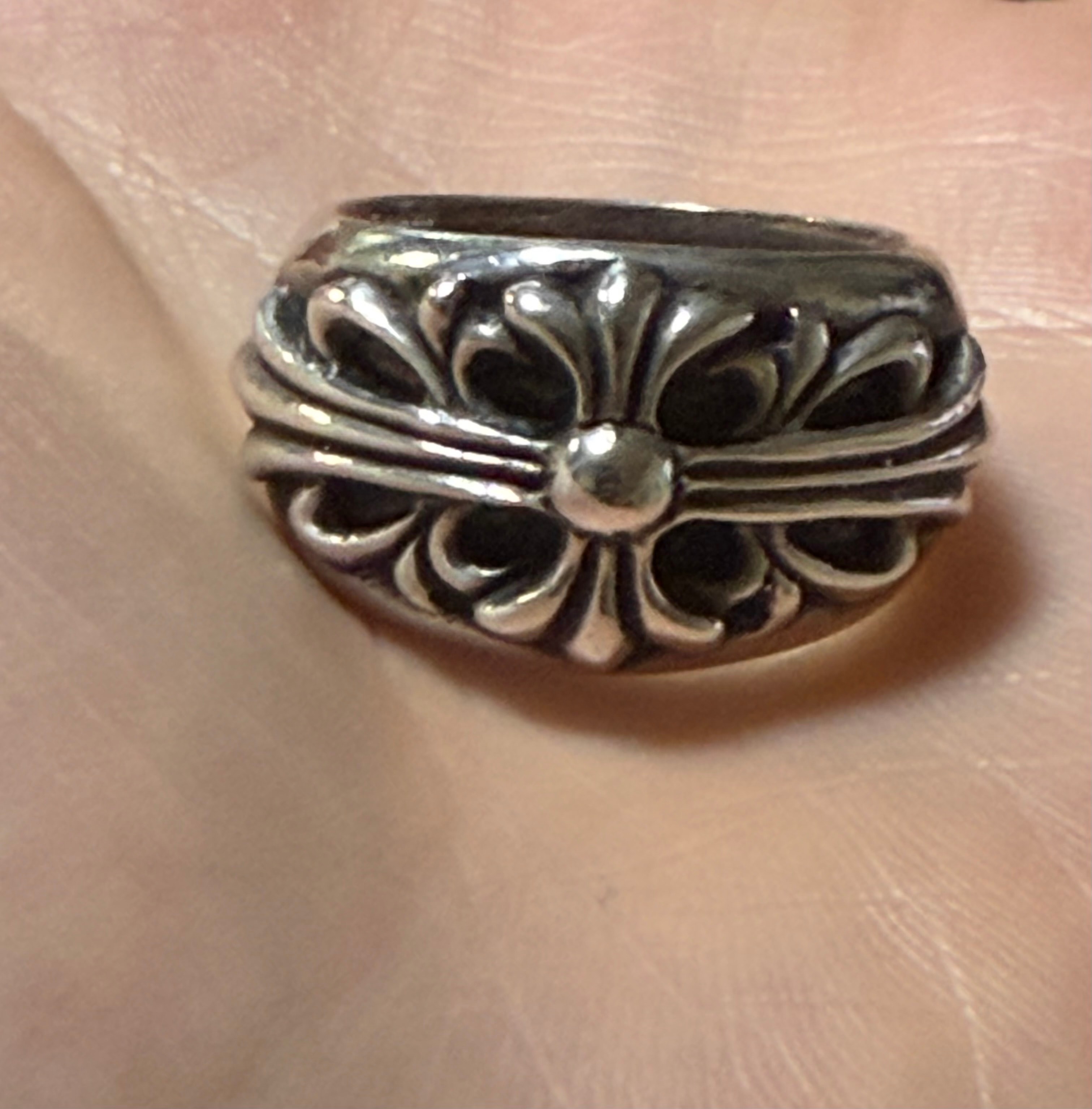 Chrome Hearts FLRL CRS "Silver"