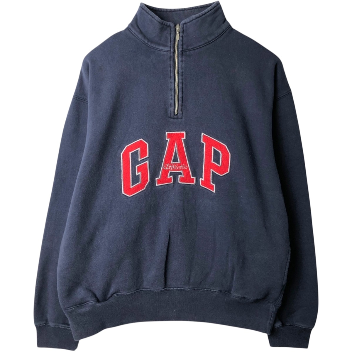 古着 90年代 ギャップ GAP オールドギャップ ハーフジップスウェットシャツ トレーナー メンズM相当 ヴィンテージ/eaa629578