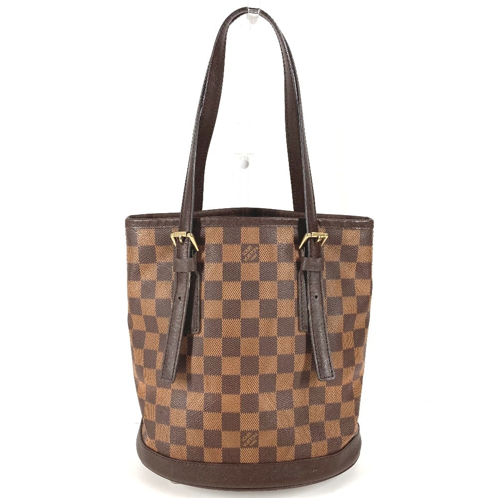 ルイヴィトン LOUIS VUITTON マレ N42240 ダミエ カバン ばけつ 肩掛け トートバッグ ショルダーバッグ ダミエキャンバス エベヌ ブラウン