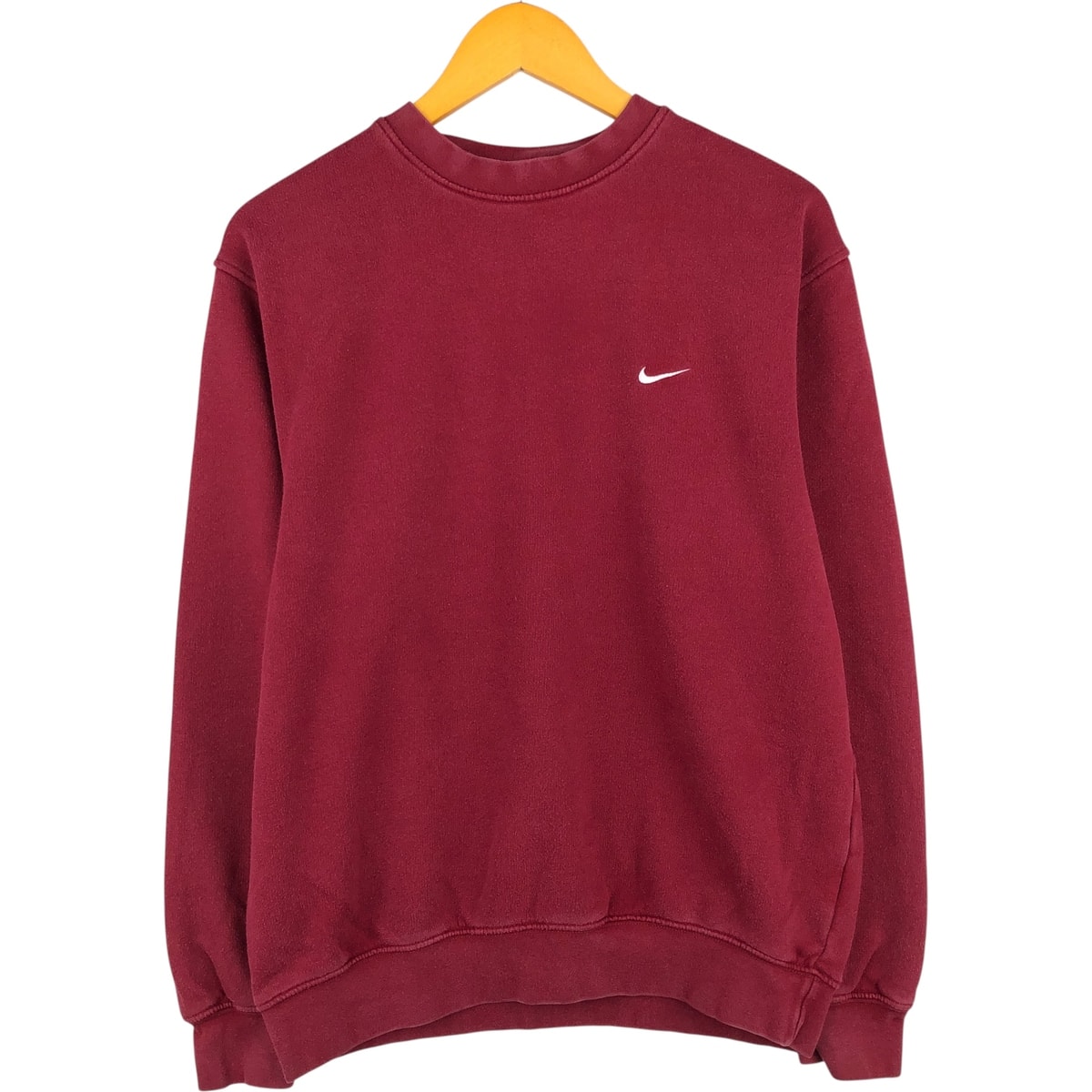 古着 00年代 ナイキ NIKE ワンポイントロゴスウェットシャツ トレーナー メンズM相当/eaa599215