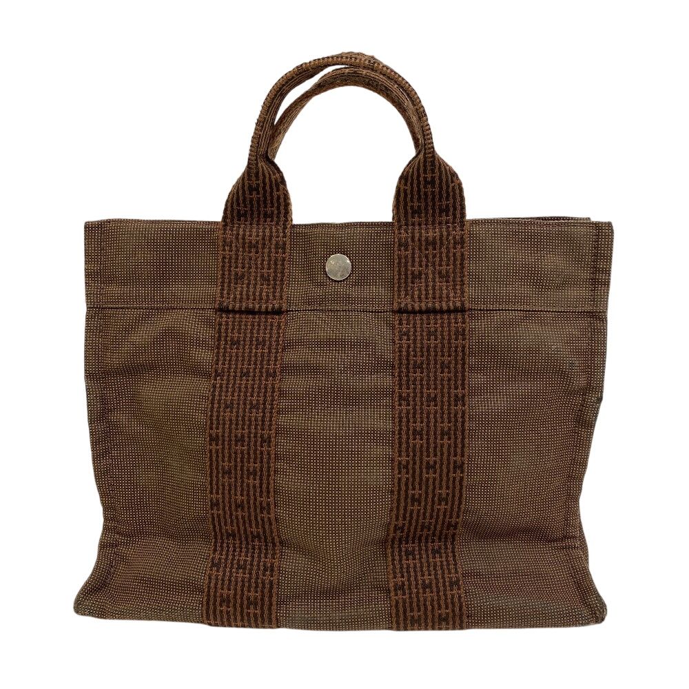 エルメス HERMES トートバッグ エールライン トートPM ブラウン