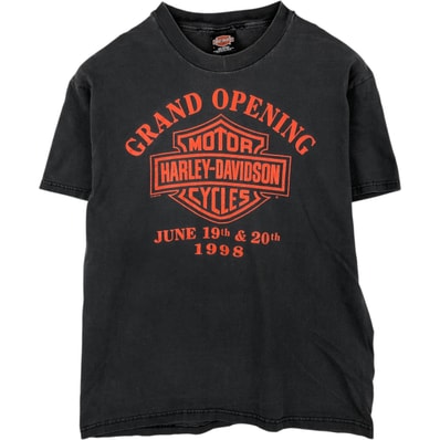 古着 90年代 ヘインズ Hanes BEEFY-T Harley-Davidson ハーレーダビッドソン モーターサイクル バイクTシャツ USA製 メンズL相当 ヴィンテージ/eaa621609