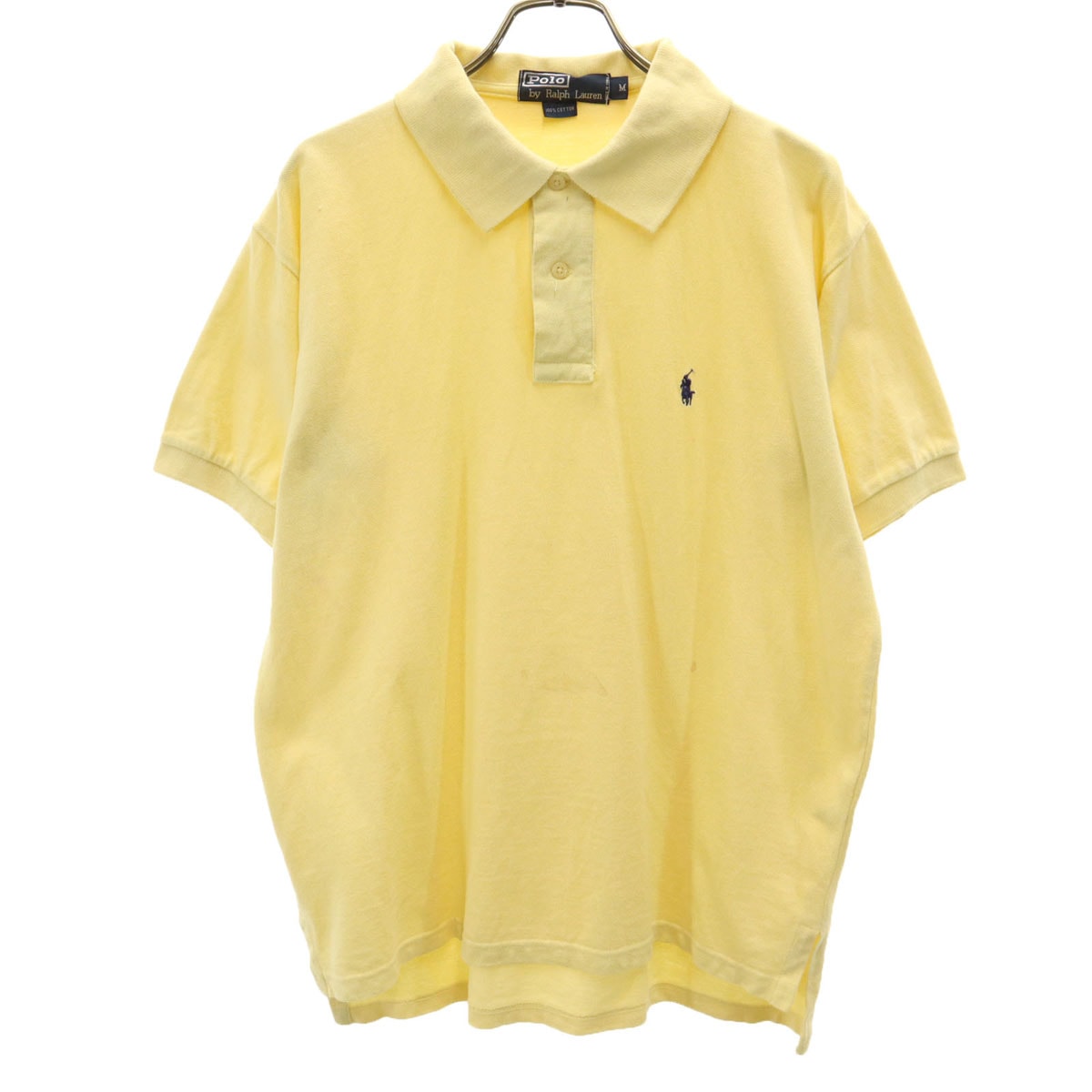 Polo by Ralph Lauren ポロバイラルフローレン 半袖 ポロシャツ M イエロー系