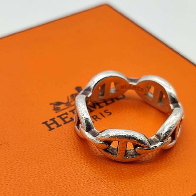 エルメス シェーヌダンクル リング シルバー サイズ54