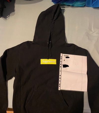Supreme Box Logo Hooded Sweatshirt "Black" (17FW)