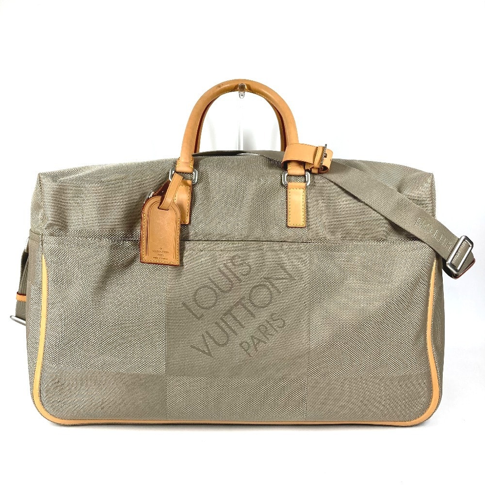 ルイヴィトン LOUIS VUITTON スヴラン M93016 ダミエジェアン 2WAYバッグ ショルダーバッグ トラベルバッグ 旅行バッグ ボストンバッグ ダミエジェアンキャンバス サーブル ベージュ