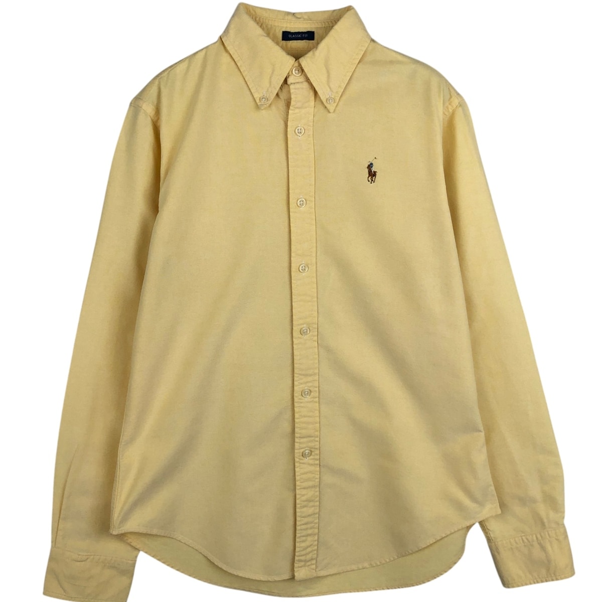 古着 ラルフローレン Ralph Lauren CLASSIC FIT クラシックフィット 長袖 ボタンダウンシャツ レディースM相当/eaa631826