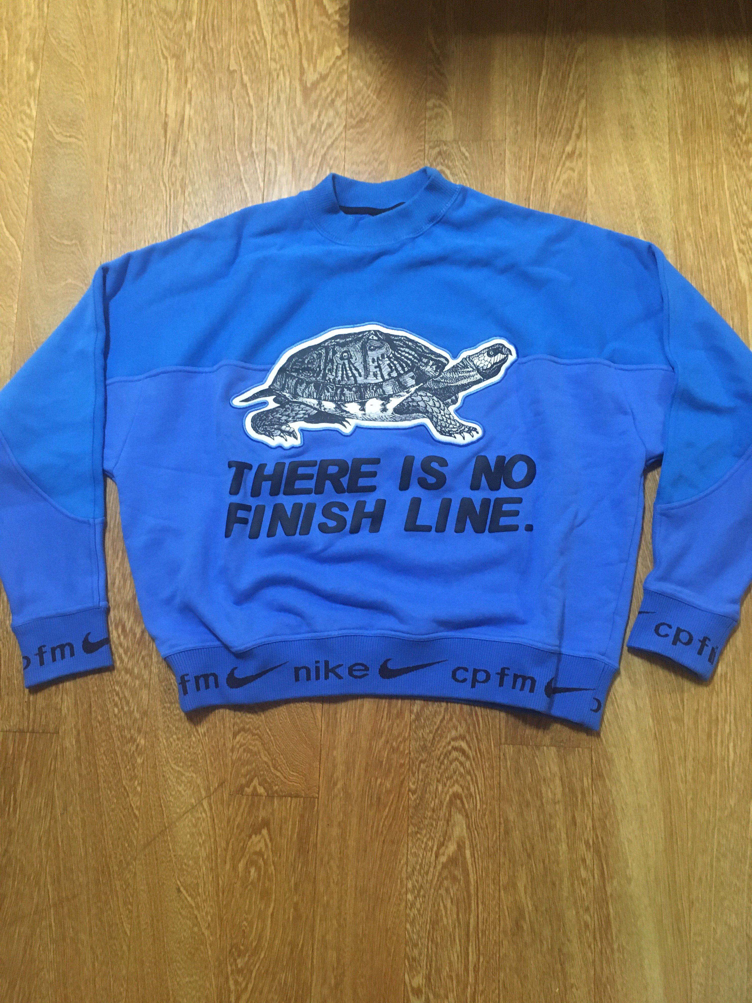 Nike x Cactus Plant Flea Market Fleece Crewneck "Blue"