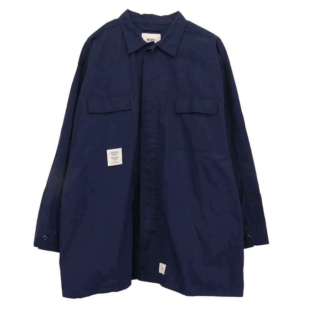 WTAPS ダブルタップス ジャケット 18AW 182WVDT-JKM02S GUARDIAN 02 JACKET ガーディアン ジャケット ネイビー系 2【中古】
