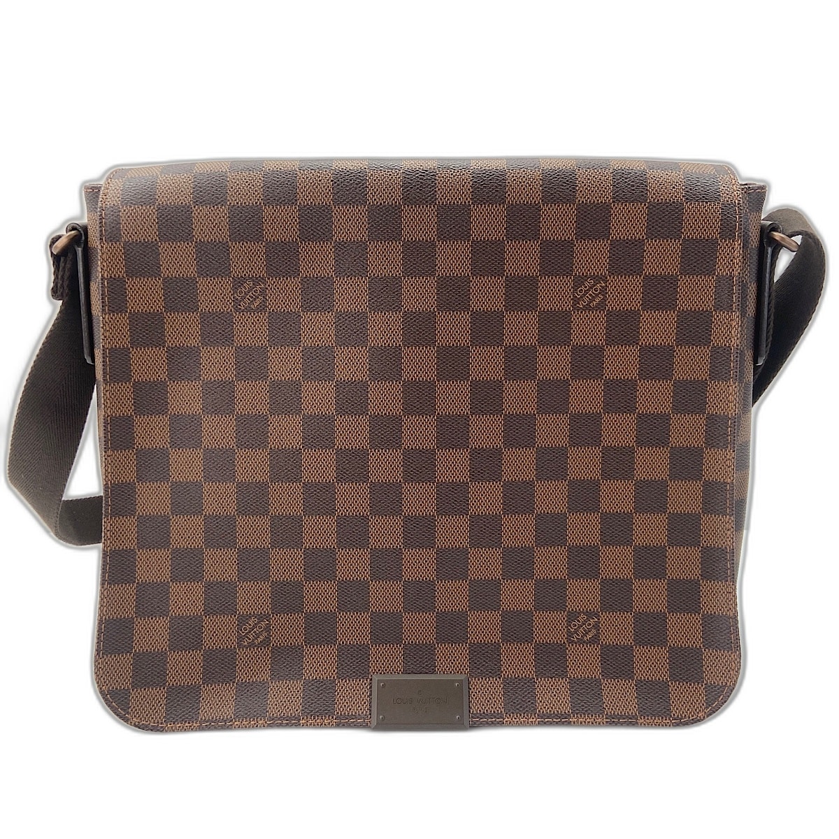 ヴィトン LV ダミエ・ディストリクト MM ショルダーバッグ【中古】
