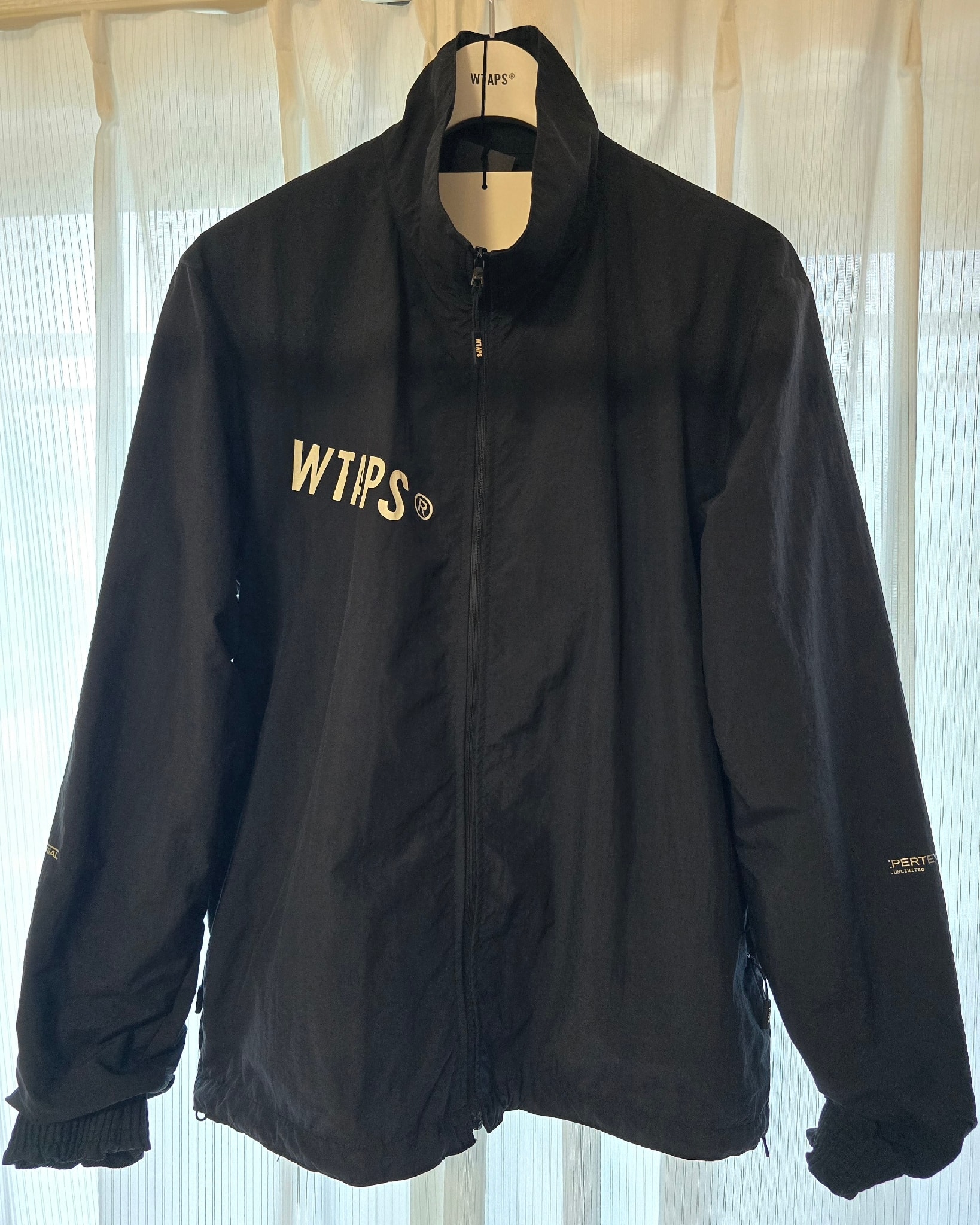 WTAPS Track / Jacket / Nylon. Tussah. Pertex "Black"