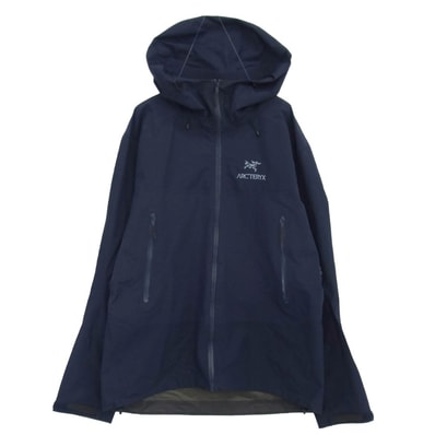ARC'TERYX アークテリクス ジャケット 23705 BETA SL HYBRID JKT GORE-TEX PARKA ベータ ハイブリッド ナイロン ジャケット ゴアテックス パーカ ダークネイビー系 L【中古】