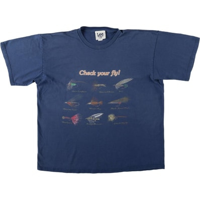 古着 90年代 リー Lee SPORT プリントTシャツ USA製 メンズXL相当 ヴィンテージ/eaa647841