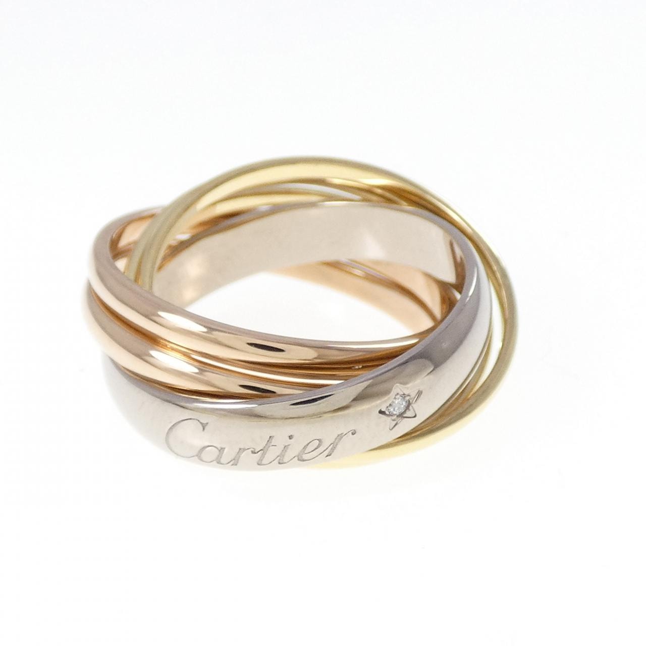 カルティエ トリニティラベル リング