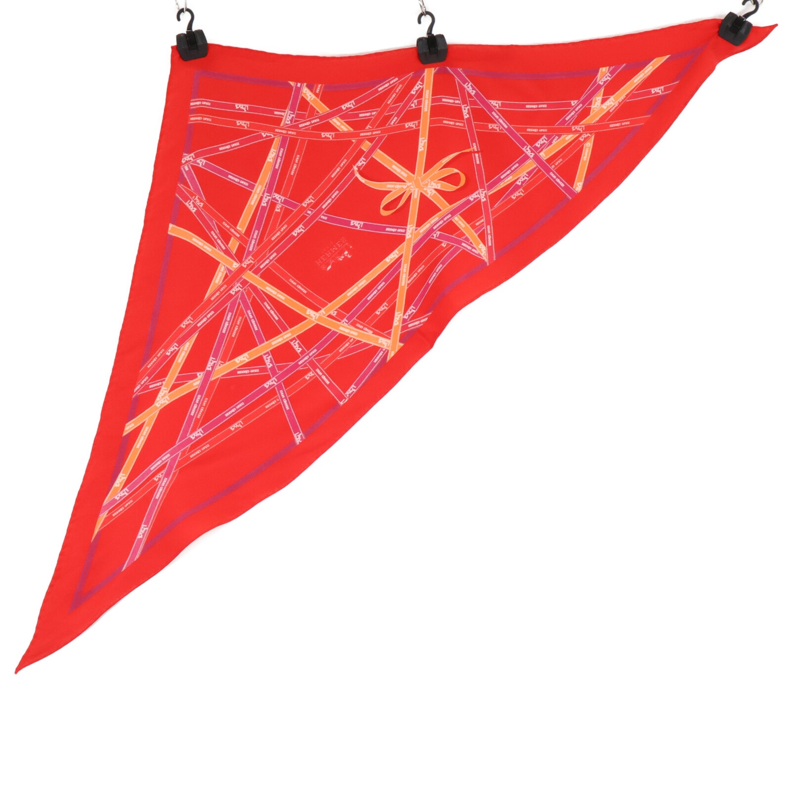 エルメス 【美品】ポワントゥ ボルデュック シルク