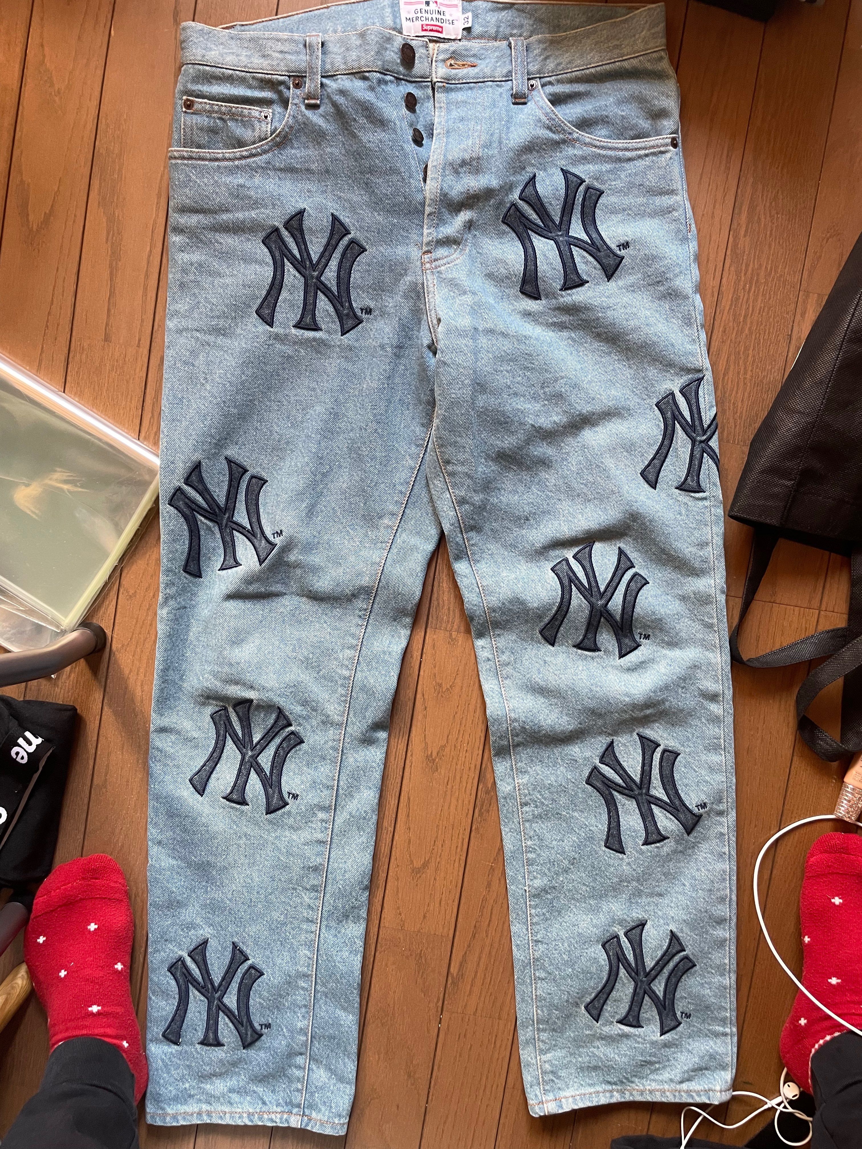 Supreme New York YankeesTM Regular Jean "Blue"