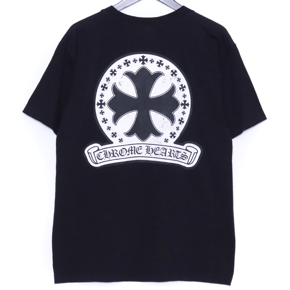 CHROME HEARTS オールド バックCHプラス スクロールロゴ Tシャツ
