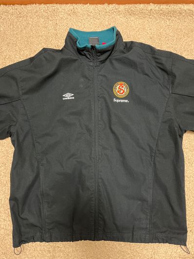 Supreme /Umbro Cotton Ripstop Track Jacket "Black"