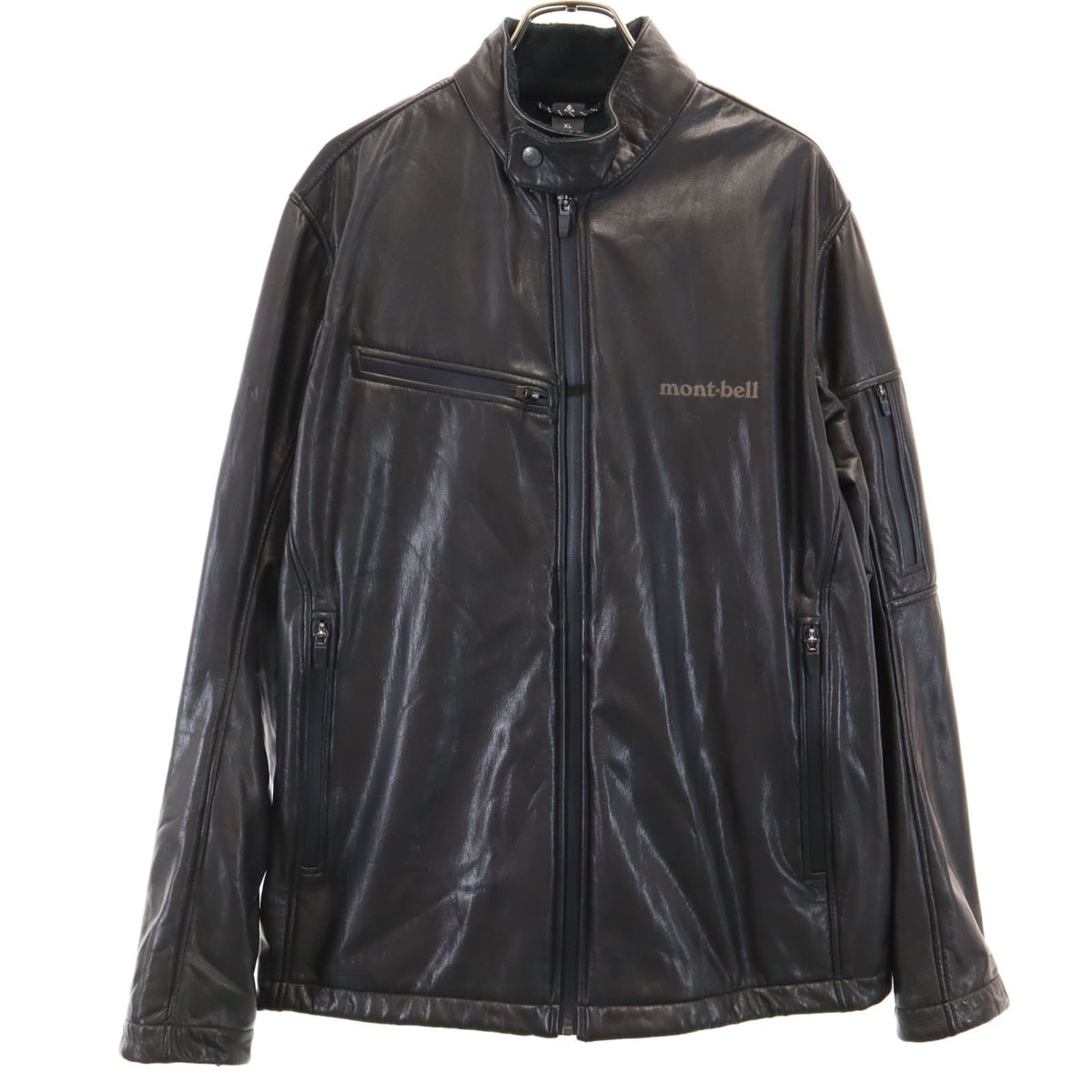 mont-bell モンベル ピエントクロス ジャケット XL ブラウン系 裏フリース アウトドア