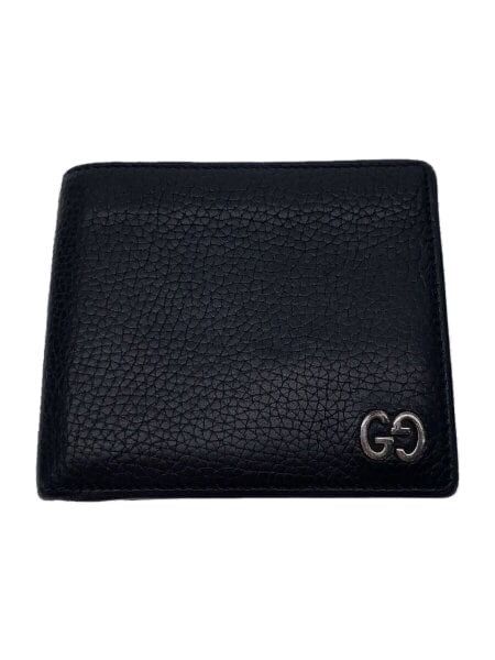GUCCI Leather Coin Wallet "Black"