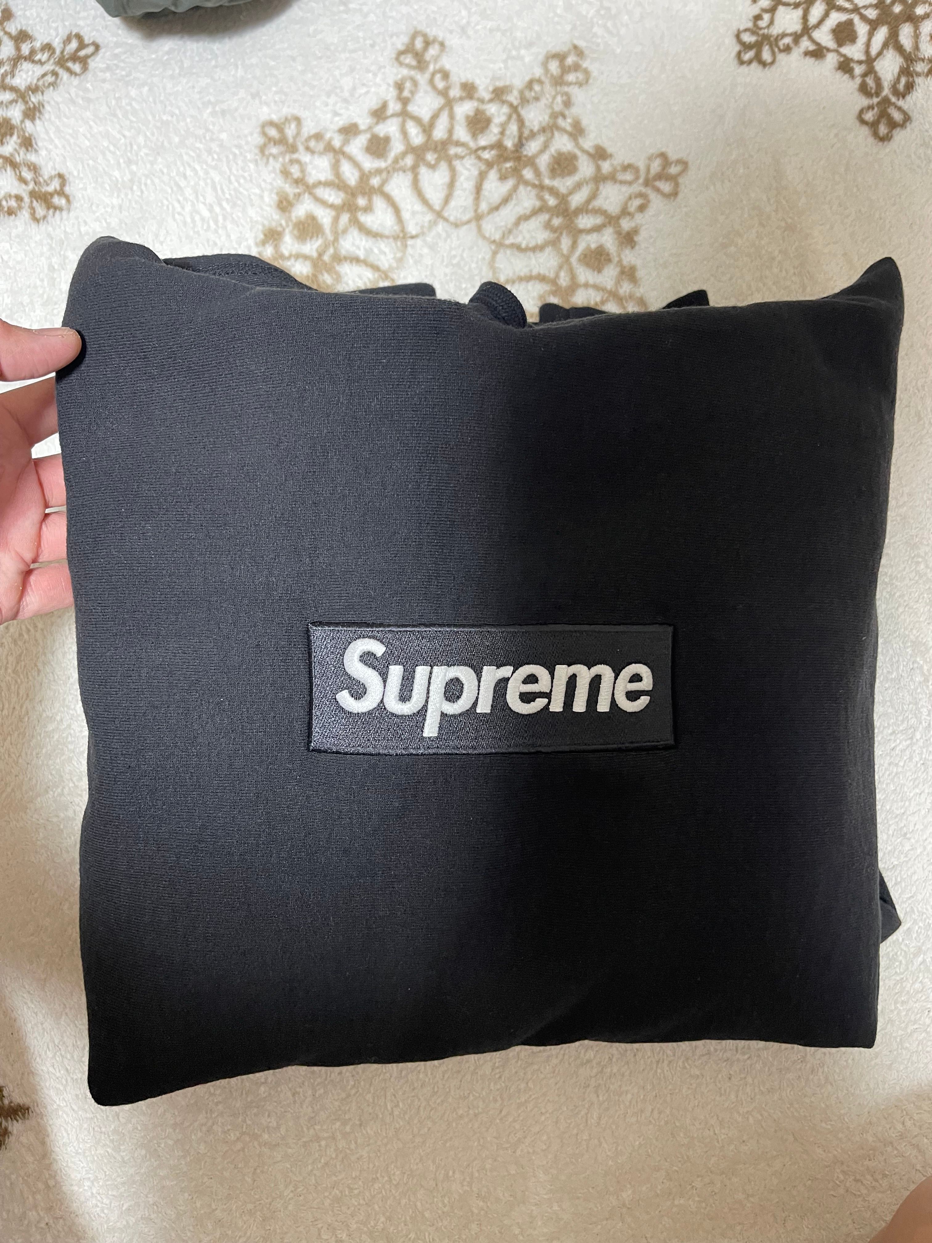 Supreme Box Logo Hooded Sweatshirt "Black" (23FW)