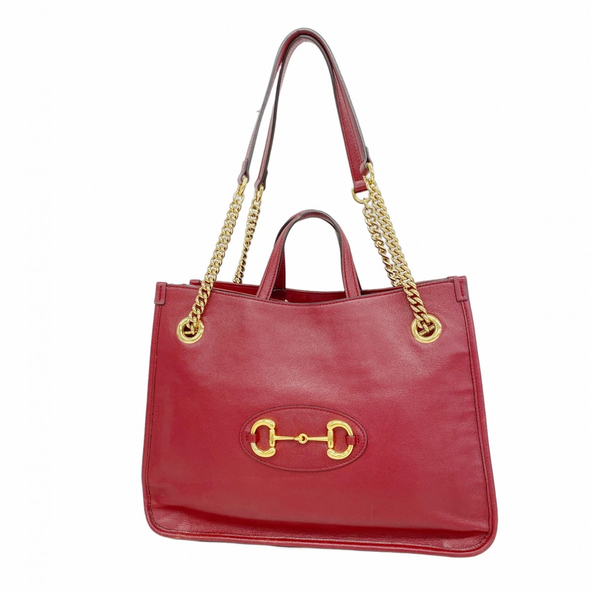 B (目立った傷や汚れなし)】美品 GUCCI グッチ ブラウン ゴールド金具