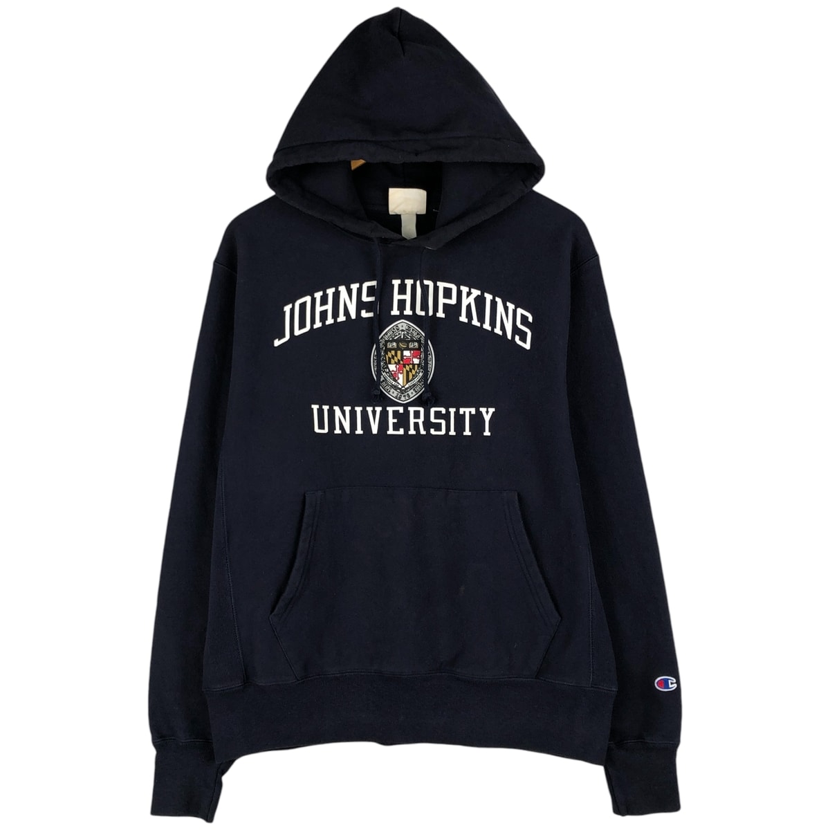 古着 チャンピオン Champion REVERSE WEAVE リバースウィーブ カレッジ スウェットプルオーバーパーカー メンズM相当/eaa607791