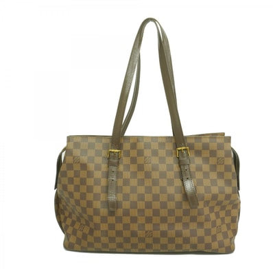 【6dd4384】ルイヴィトン ショルダーバッグ ダミエ チェルシー N51119 エベヌ【中古】レディース