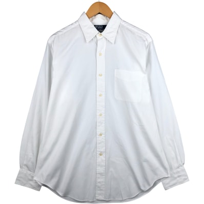 古着 ラルフローレン Ralph Lauren POLO by Ralph Lauren ANDREW 長袖 コットンシャツ メンズL相当/eaa590542