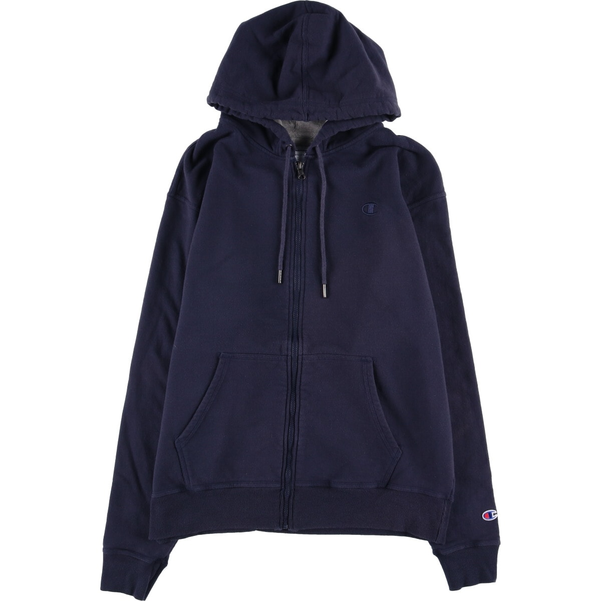 古着 チャンピオン Champion AUTHENTIC ATHLETICWEAR スウェットフルジップパーカー メンズL相当/eaa573739