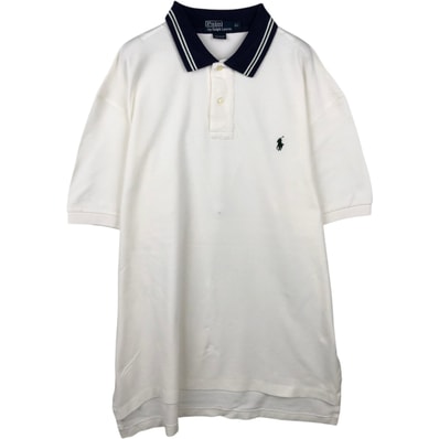 古着 ラルフローレン Ralph Lauren POLO by Ralph Lauren 半袖 ポロシャツ メンズXL相当/eaa644646