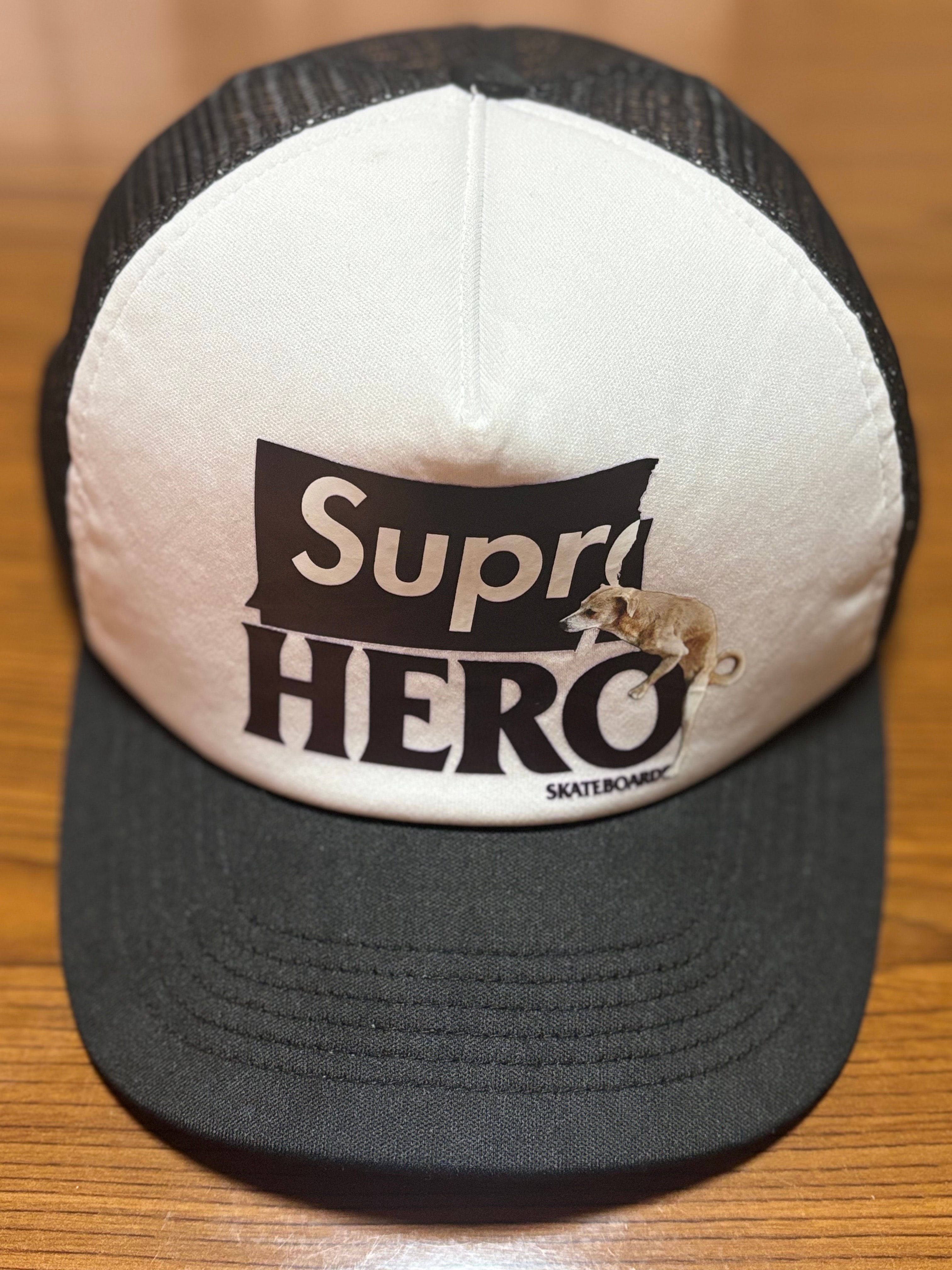 Supreme / ANTIHERO Mesh Back 5-Panel "Black"