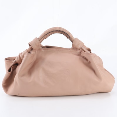 ■美品 ロエベ アナグラム ナッパアイレ ハンドバッグ レザー