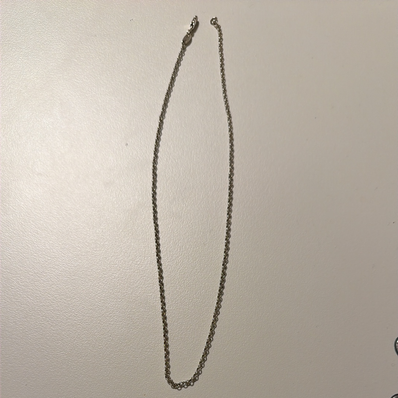 Chrome Hearts Roll Chain Necklace "Silver"