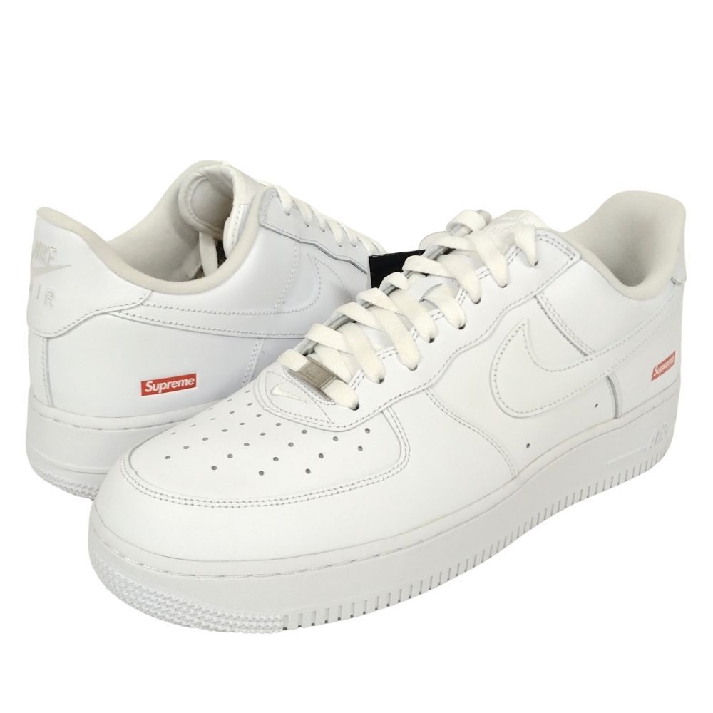 SUPREME×NIKE CU9225-100 AIR FORCE 1 LOW SP エアフォース シューズ ホワイト サイズUS11.5=29.5cm 正規品 / 29112