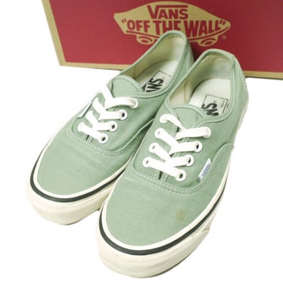 VANS バンズ AUTHENTIC 44 DX ANAHEIM FACTORY オーセンティック 44 DX アナファイムファクトリー VN0A38ENU6C US6(24cm) Og Lichen キャンバス スニーカー シューズ g26716