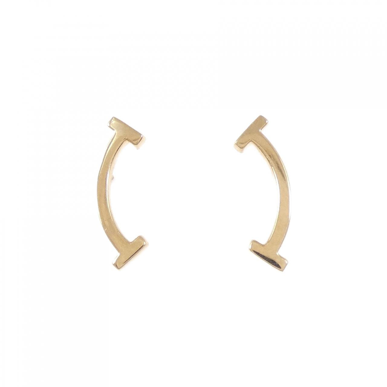 ティファニー Tスマイル ピアス