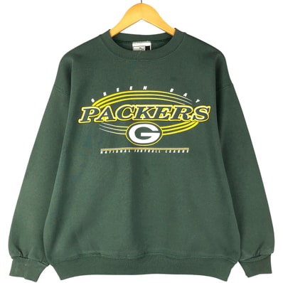 古着 プーマ PUMA NFL GREEN BAY PACKERS グリーンベイパッカーズ プリントスウェットシャツ トレーナー メンズL相当 ヴィンテージ/eaa596025