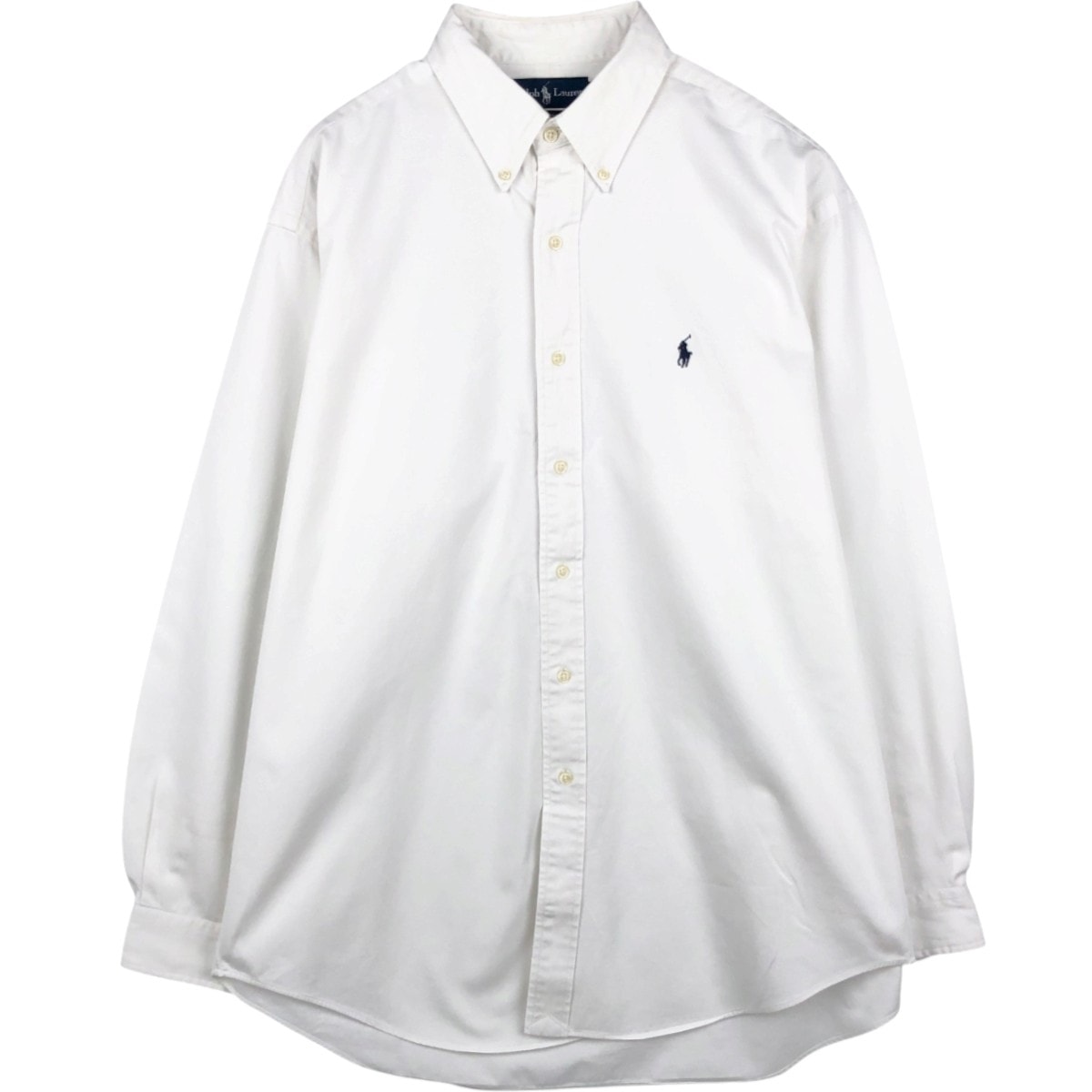 古着 ラルフローレン Ralph Lauren BLAKE 長袖 ボタンダウンシャツ メンズL相当/eaa677207