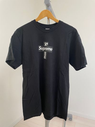 Supreme Cross Box Logo Tee "Black"