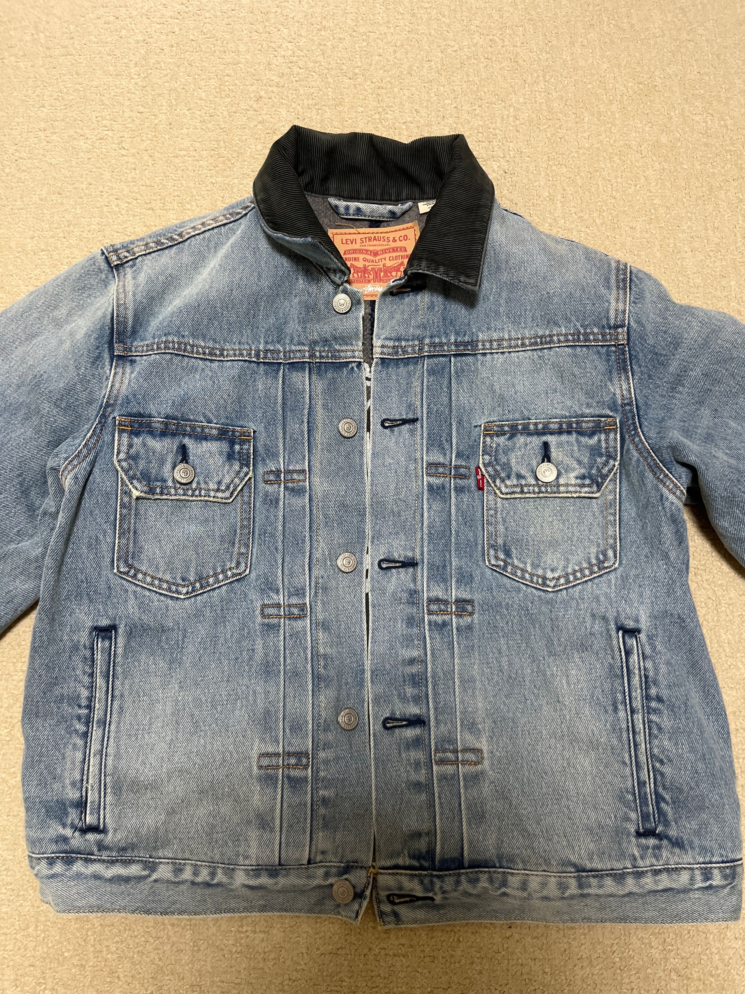Stussy × LEVI'S Embossed Trucer "Denim" A5215-0000