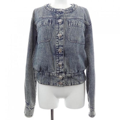 シャネル CHANEL LOOK26 P80310V72625 25B デニムジャケット
