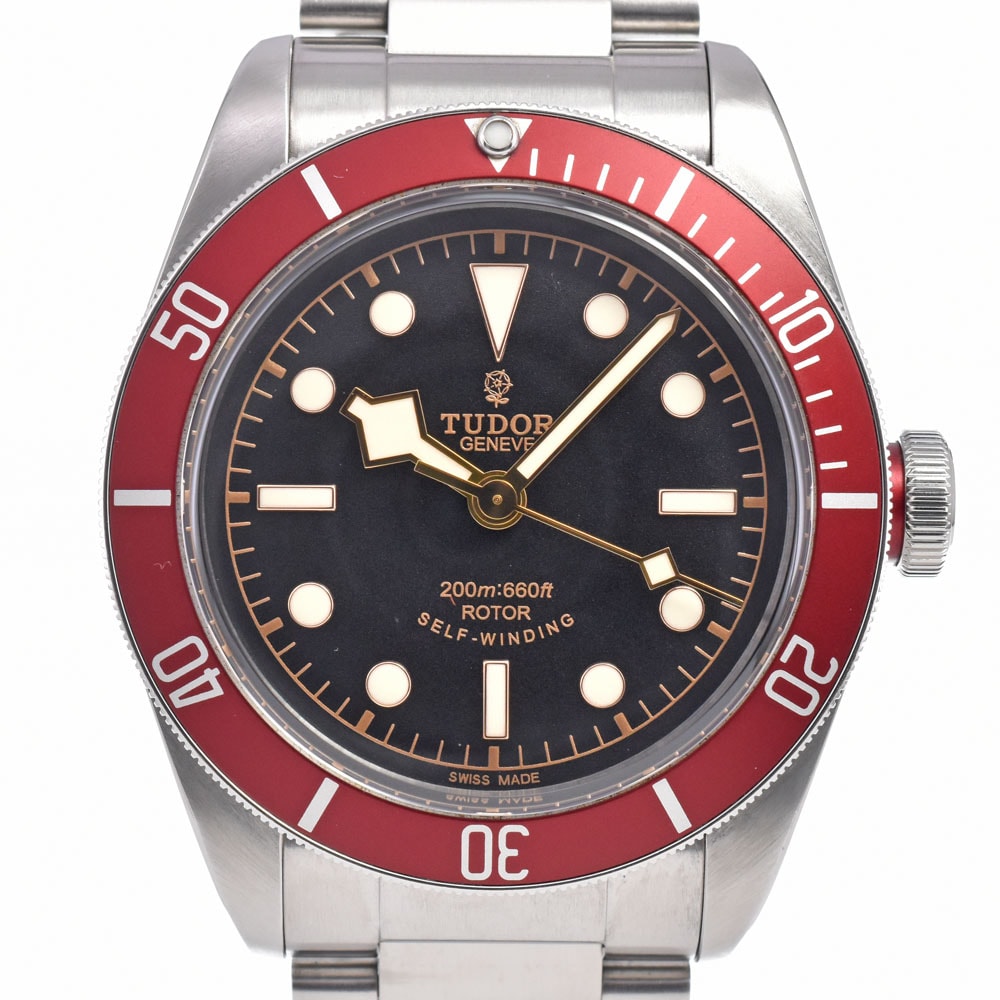 チューダー TUDOR 79220R ヘリテージ ブラックベイ ブラック 自動巻き メンズ 美品 箱・保証書付き 腕時計 H#150017