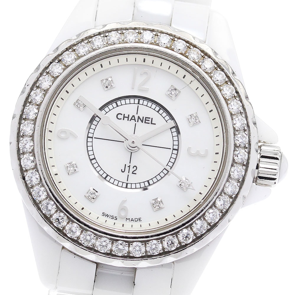 シャネル J12 H2572 レディース 【中古】