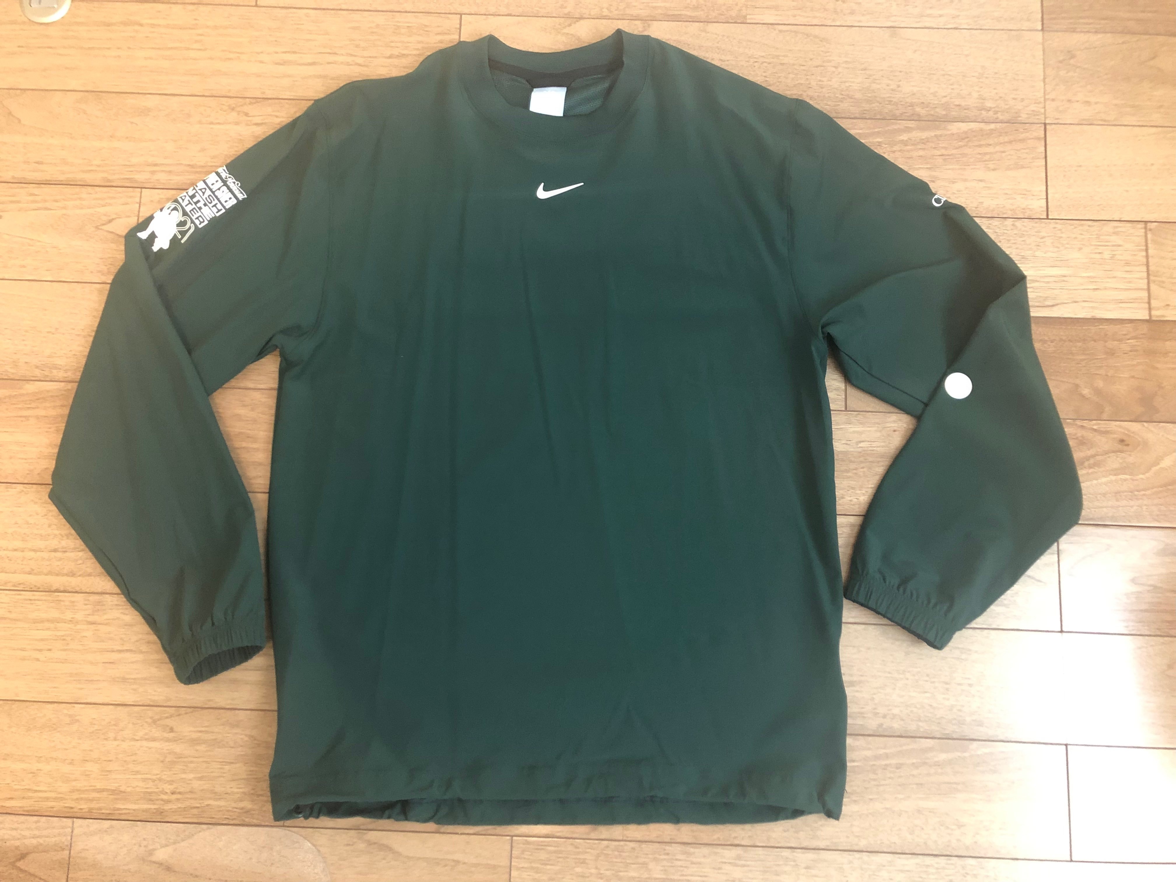 Nike NOCTA LONG SLEEVE WOVEN CREW "Pro Green"