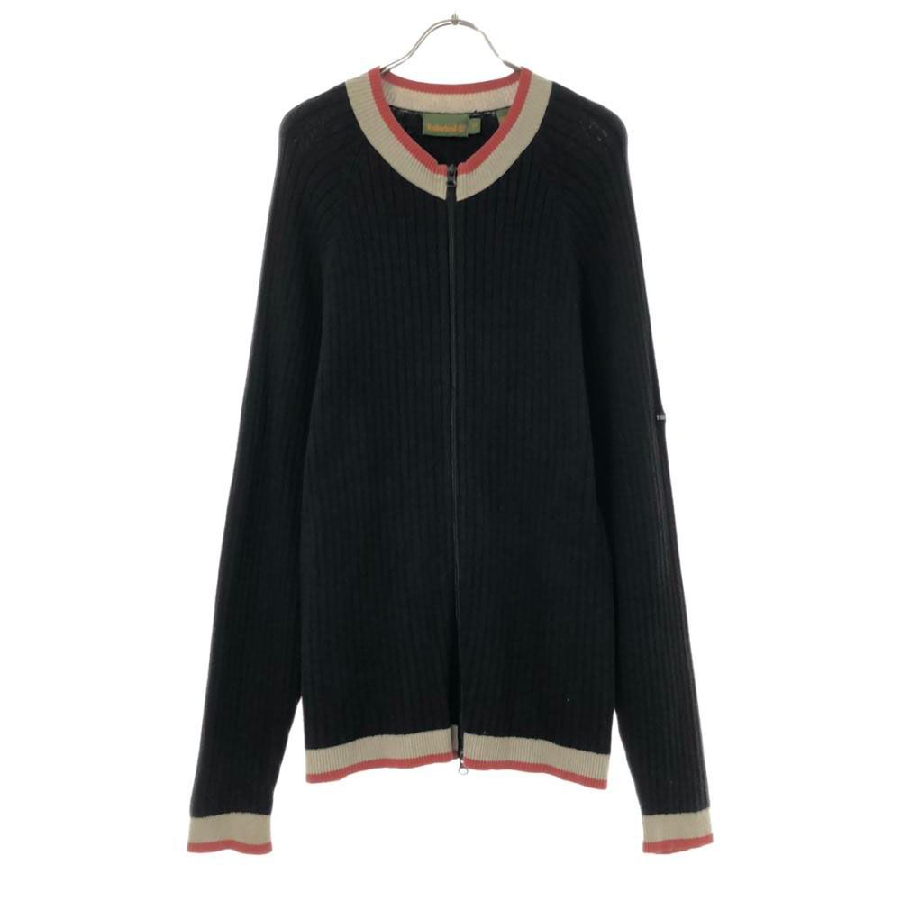 Timberland リブ ニットジャケット