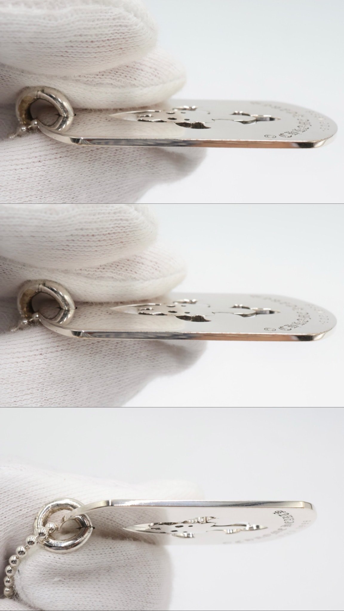 A (未使用に近い)】【新品】Chrome Hearts フラワーダガー ドックダグ