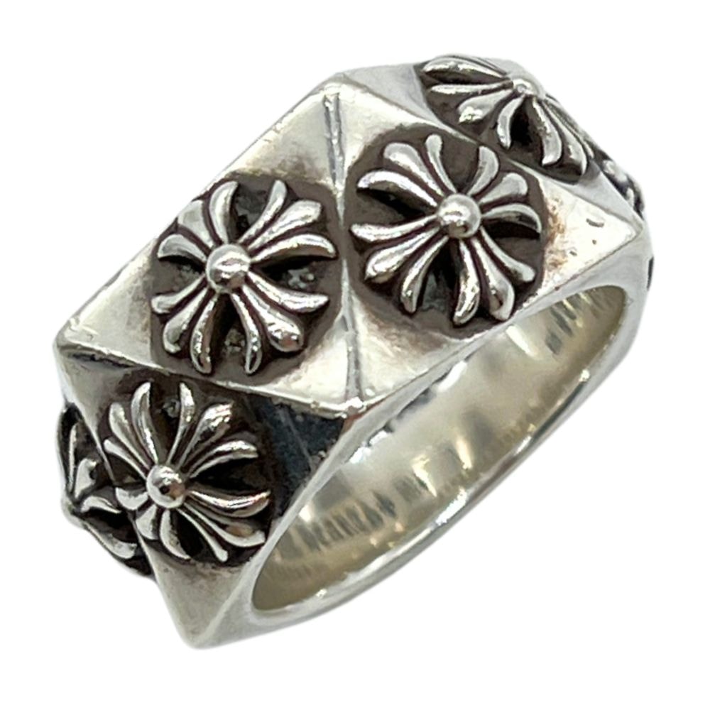 Chrome Hearts Pentagon Ring W / CH Plus "Silver"